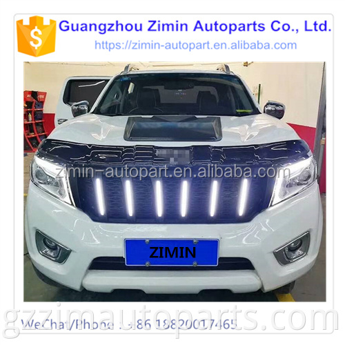 Modified LED Front Middle Grille Used For NP300 2016